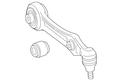 Рычаг подвески MB 222 330 33 07 передняя ось MB W222 13>