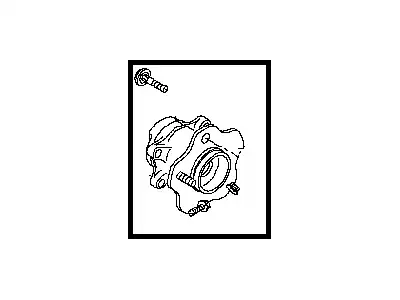 Ступица NISSAN 43202-4BA0A