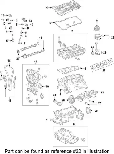 поршень двигателя std! Hyundai Getz 06> 230412E020