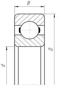 подшипник шариковый! генератора ОТКРЫТЫЙ 17x47x14 Volvo 6303 FAG