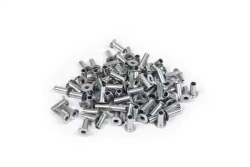 заклепки к-кт! 100шт. 8x20 оцинк. сталь, ступенчатые, трубчатые 85-22008-SX STELLOX