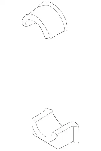 втулка подвески! Porsche Panamera 10-16 97034379400