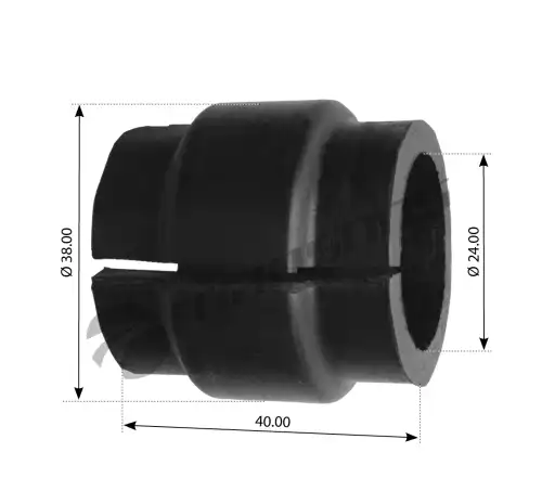 втулка стабилизатора !(р) d=24 Iveco Daily 49-10 790.126 MANSONS