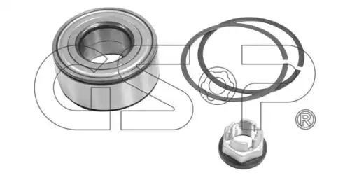 к-кт подшипника ступицы передней! Renault Laguna/Megane 93-98/Safrane 92>