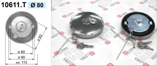 Крышка топливного бака (бензобака) LE.MA. 10611.T