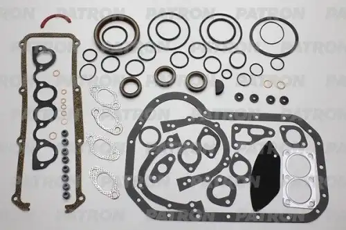Комплект прокладок двигателя полный без прокладки PG11027 PATRON