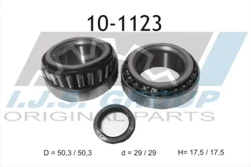 к-кт подшипника ступицы! задней Ford Escort/Orion/Fiesta <01 10-1123 IJS