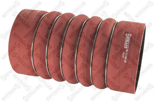 патрубок интеркулера!(рм) красн. D=115mm L=210mm 6 колец Omn MB 81-11245-SX STELLOX