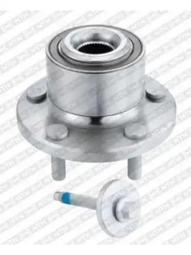 к-кт подшипника ступицы передней! в сборе со ступицей Ford Mondeo IV 1.8/2.0/2.0TDCi R152.75 SNR