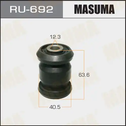 сайлентблок перед. нижний! Mazda CX-7 07-09 RU-692 MASUMA