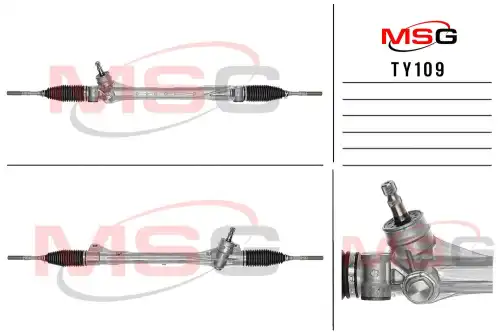 Рулевая рейка MSG TY 109