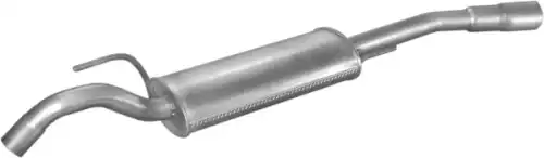 глушитель задняя часть! VW Passat 1.8-2.0i/1.6TD/1.9TD 88-93 30.21AL POLMOSTROW