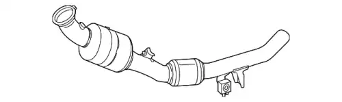 166 490 93 36 КАТАЛИЗАТОР MB