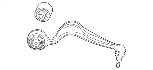 Рычаг подвески MB 217 330 52 00 спереди справа нижний