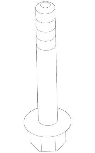 БОЛТ МЕТАЛЛИЧЕСКИЙ 90176SDAA00 HONDA