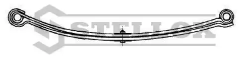 Рессора подвески STELLOX 12-00076-SX