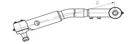 Рулевая тяга БААЗ 543265-3003010