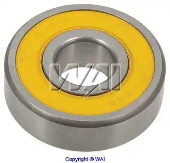 подшипник генератора! шариковый Bosch 17x47x14 Iveco, MAN, Audi,VW 6-303-4E WAI