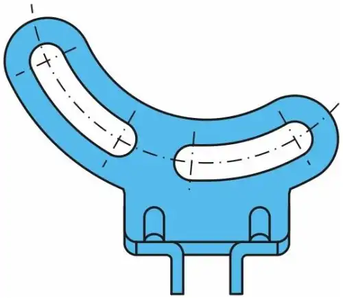 пластина регулировочная автомат. трещетки! правый 60-210°BPW 03.165.25.16.0