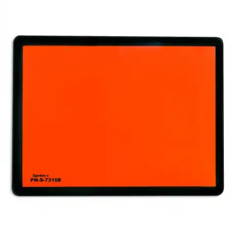 табличка опасный груз ADR! без надписей 40х30 без резин. окантовки TWY009 BORG HICO