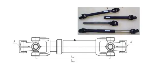 Вал рулевой БААЗ 206060-3444062