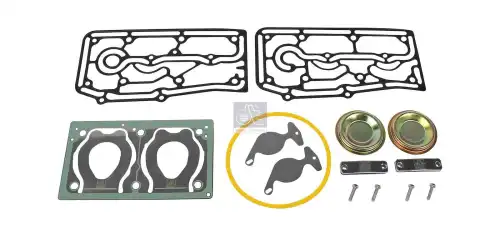р/к компрессора !полный клапана прокладки, уплотнители, болты DAF XF105 5.94219 DT