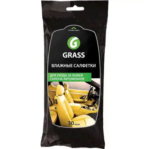 Влажные салфетки салон авто GRASS IT-0312 30 шт.