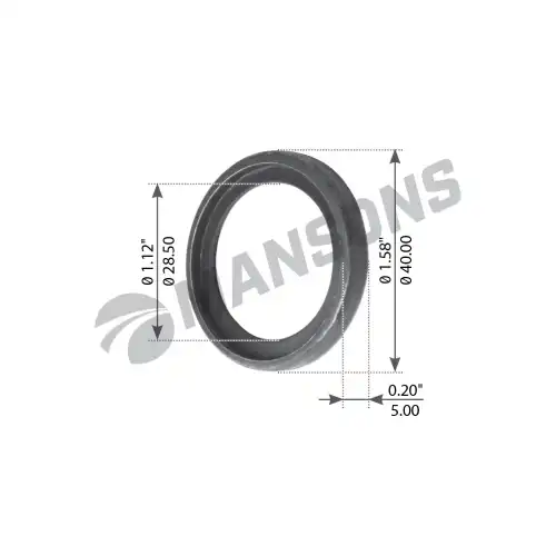 GR209 Сальник втулки рессоры Volvo MANSONS