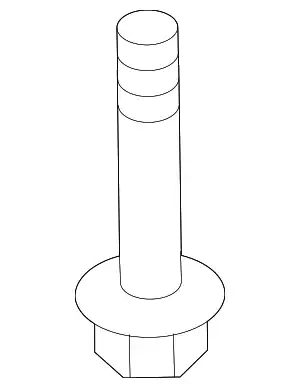 988982 винт фланца VOLVO