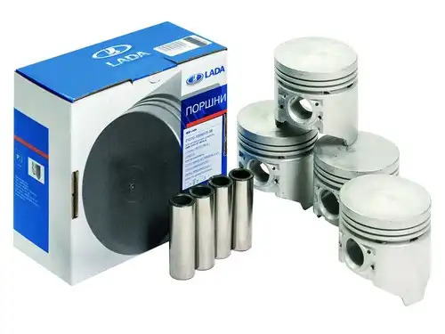ПОРШЕНЬ 76,4 2101-07 РЕМОНТ №1 (К-Т 4ШТ) (ОАО 'АВТОВАЗ') ФИРМ.УПАК. 21010100401585 LADA