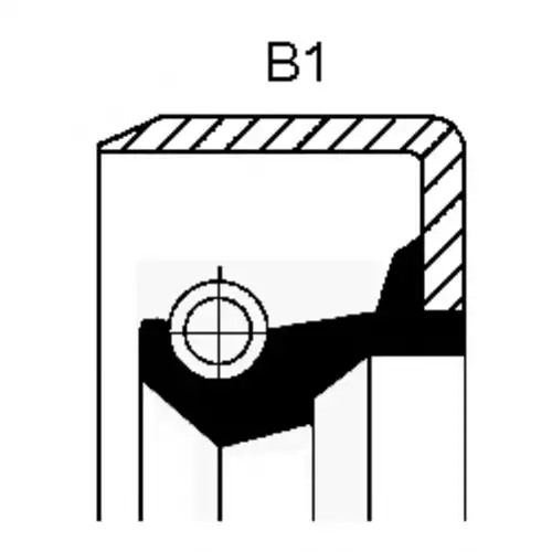 сальник рулевого механизма! 28x40x8 Toyota Camry/Carina/Celica/Corona/Corolla 80> 190 166 31B CORTECO