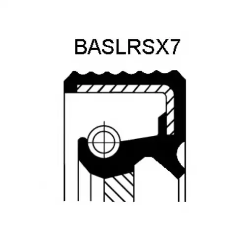 сальник к/в задний! 93x108x7 Renault Laguna I/Safrane/Espase 2.2D/TD 94> 200 187 13B CORTECO