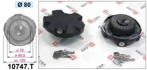 Крышка топливного бака (бензобака) LE.MA. 10747.T