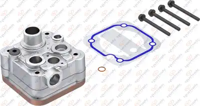 р/к компрессора! ГБЦ для LP3980/LP3986 (верхняя часть, без плиты и прокладок) MAN TGA RK.01.518 YUMAK