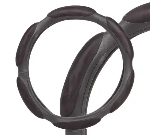 Чехол на руль AIRLINE AWC-SS-08M экокожа размер M 37-39 см