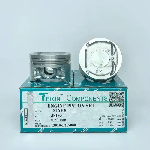к-кт поршеней! 0.50 Honda Civic 1.6 D16Y8 87-96 38153 050 TEIKIN