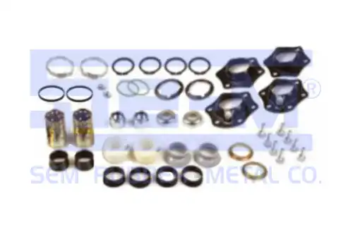 р/к торм. вала! с бронз. втулк. на ось(шар мет с масленками)(с монтажным к-т) BPW 12073 SE-M