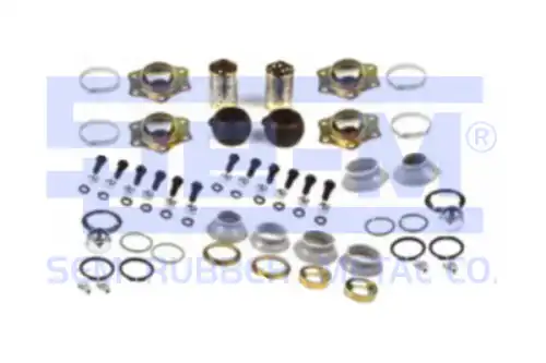 р/к торм. вала! с бронз. втулк. на ось (втулка шаровая пластм.)(с монтажным) BPW H/R 12068 SE-M