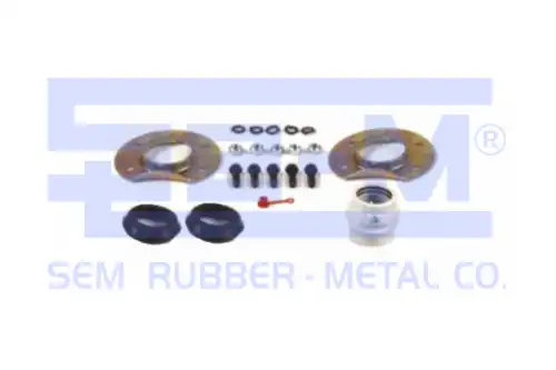 р/к тормозного вала! (мпр) пласт.разрезн втулка+уплотнения+крышки SAF 12023 SE-M