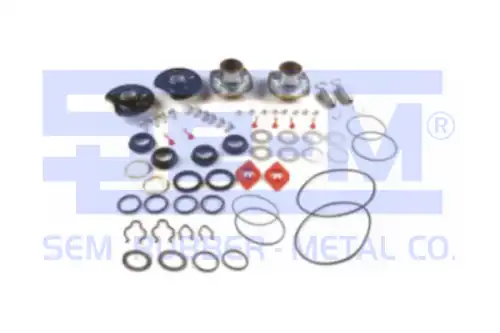 р/к торм. вала! (рмп) 4шар.опоры+8пыльн+2пруж+2инд.износа+шайбы,стопоры,уплот,болты SAF 12039 SE-M