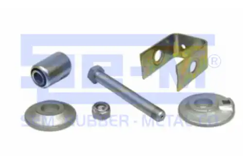 р/к пальца рессоры! (м) палец,втулки,шайбы,гайка,пластина SAF 12960 SE-M