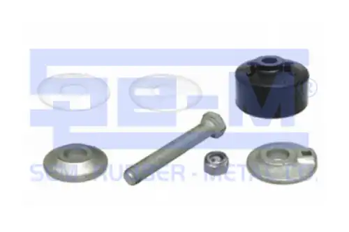 р/к балансира!(мрп) гайка+болт+2 шайбы (п)+2 шайбы (м)+сайлентблок SAF 12965 SE-M