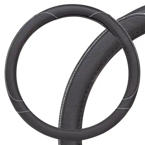 Чехол на руль AIRLINE AWC-SL-01M экокожа размер M 37-39 см