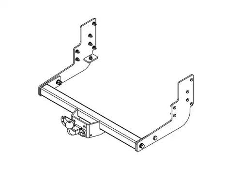Фаркоп AVTOS GAZ-10 фланцевый 2000 кг./ 100 кг.