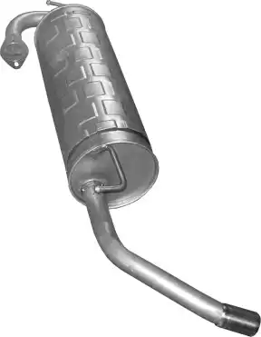 глушитель задн. часть! Toyota Rav 4 2.0i 26.27AL POLMOSTROW