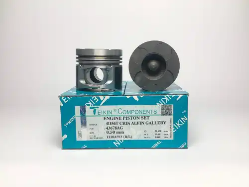 к-кт поршней! 0.50 (4 шт.) Mitsubishi Pajero/Space Gear 2.5TD 4D56T 86> 43678AG 050 TEIKIN