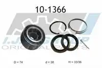 к-кт подшипника ступицы передней! Toyota Carina 2.0TD 96-97/RAV 4 2.0i 94-00 10-1366 IJS