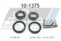 к-кт подшипника ступицы пер.! Mitsubishi Lancer <92, Hyundai Lantra/Accent 90> 10-1375 IJS