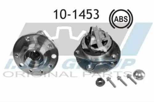 к-кт подш.ступ.пер.! в сборе со ступицей Opel Astra/Zafira 2.0T/1.9CDTi 04> 10-1453 IJS