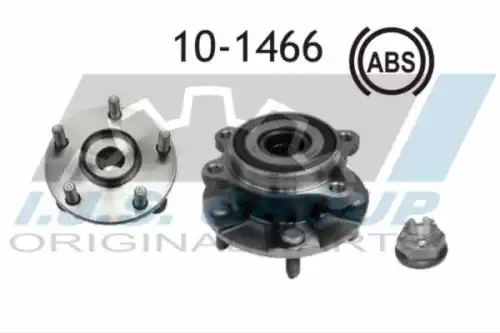 к-кт подшипника ступицы передней со ступицей! Toyota RAV/Auris 05> 10-1466 IJS